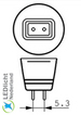 Lampvoet GU5.3 - MR16