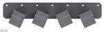 LEDtrack 4x3 - 2-zijdig breed stralend - zijaanzicht LEDtrack 4x3 - zijaanzicht